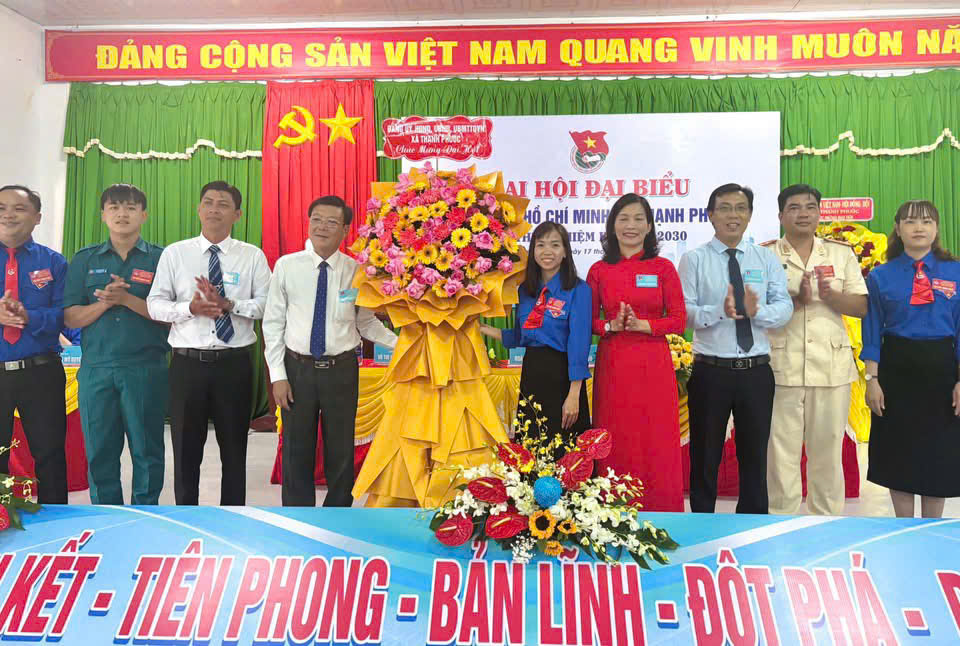 ĐẠI HỘI ĐẠI BIỂU ĐOÀN TNCS HỒ CHÍ MINH XÃ THẠNH PHƯỚC LẦN THỨ I, NHIỆM KỲ 2025 – 2030
